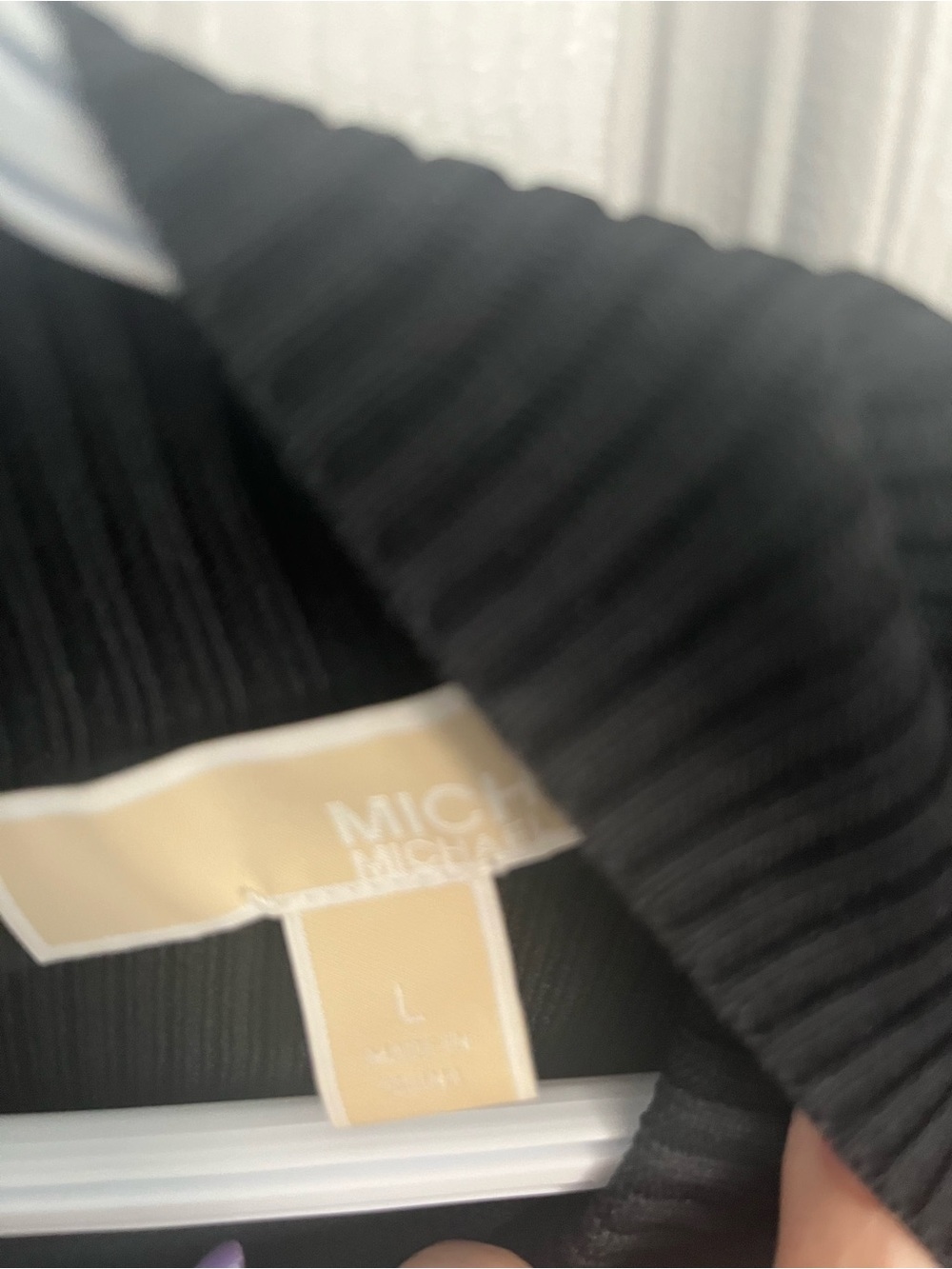 MICHAEL KORS Black Maxi Dress with Short Sleeves - Picture 6 of 6